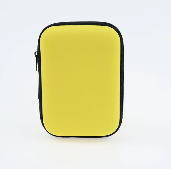 Puzdro na malé veci EVA tmavo ŽLTÉ