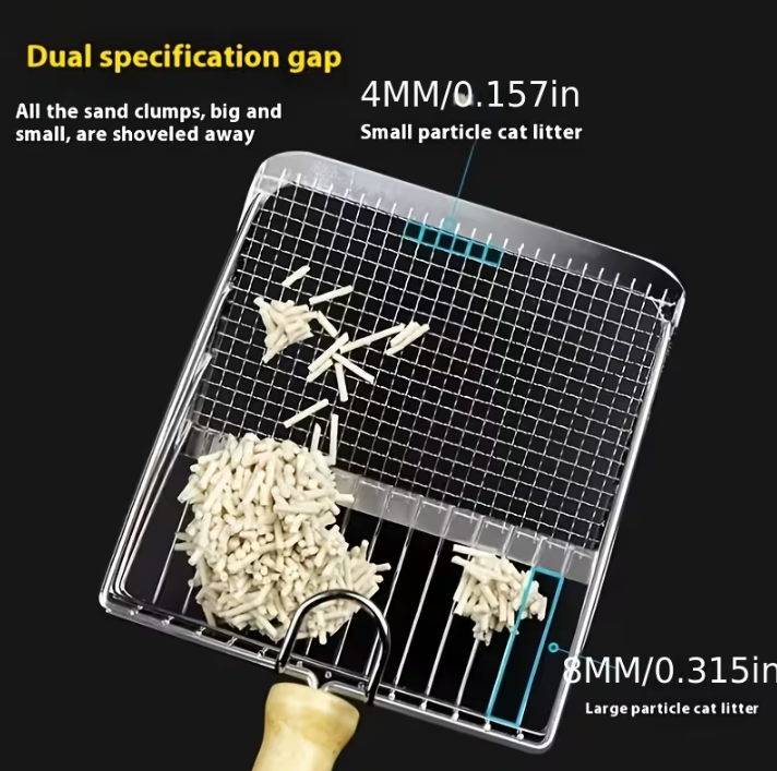 Kovová lopatka na mačkolit