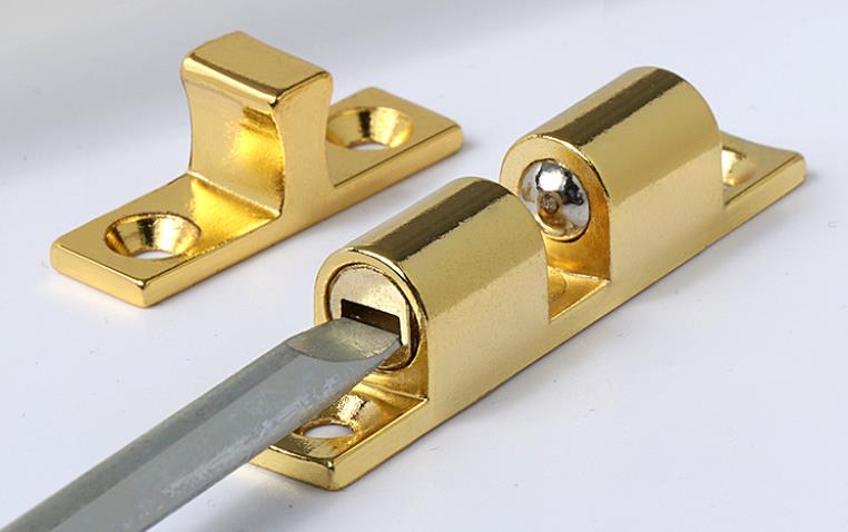 Dvojitá zinková guličková západka 49mm 1ks