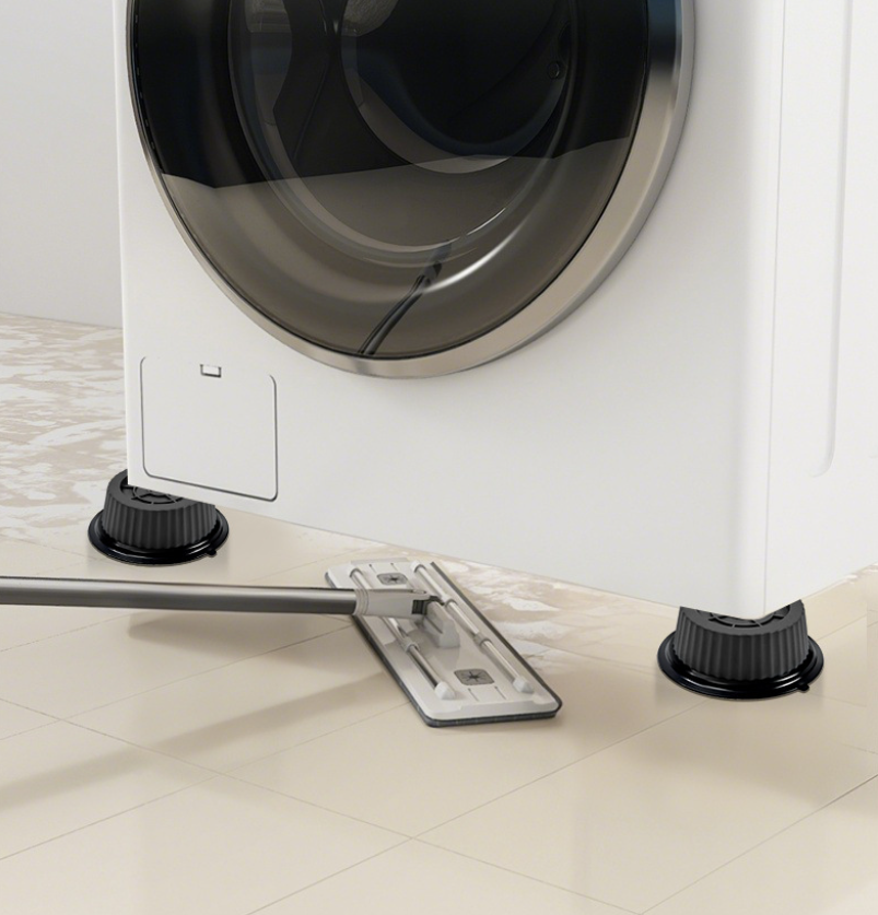 Antivibračné podložky pod práčku a nábytok - súprava 4 ks