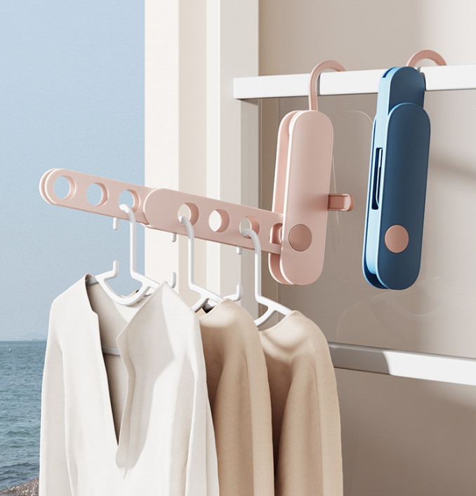 Skladací držiak na ramienka – 7 otvorov, otočný