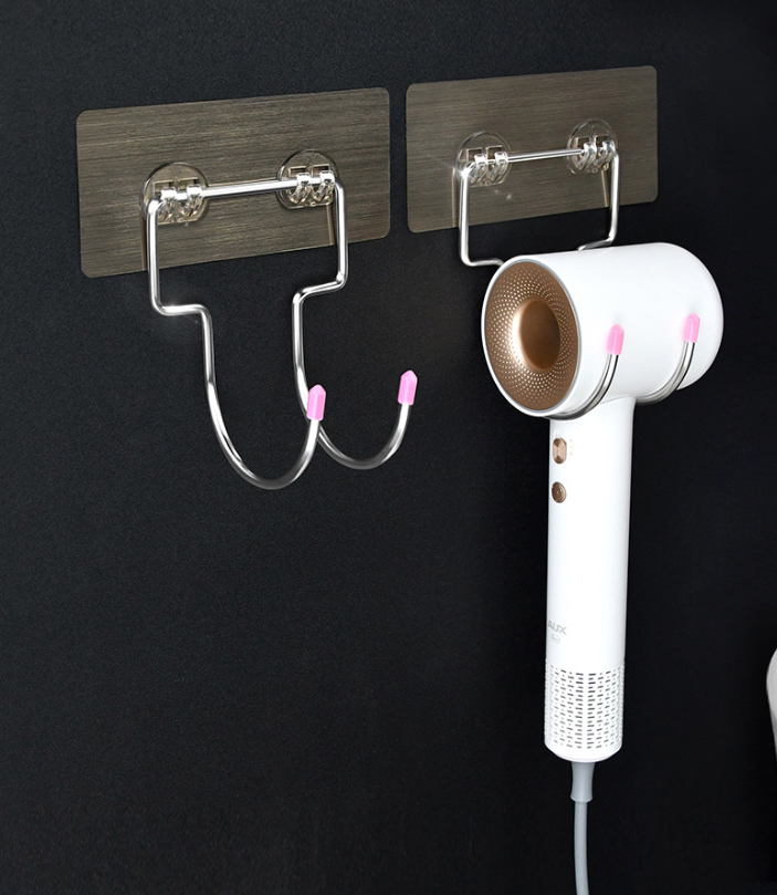 Nalepovací držiak fénu, nerez