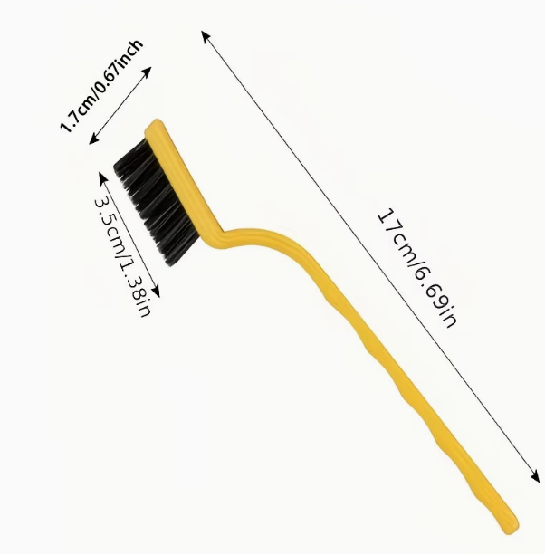 Sada 3 čistiacich kefiek 17cm
