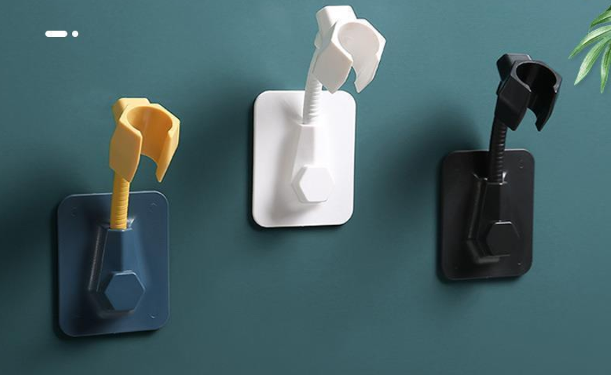 Držiak sprchy s nastaviteľným ramenom - zelený (1 ks)