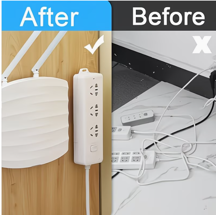 Samolepiaci držiak s protikusom - 3 páry