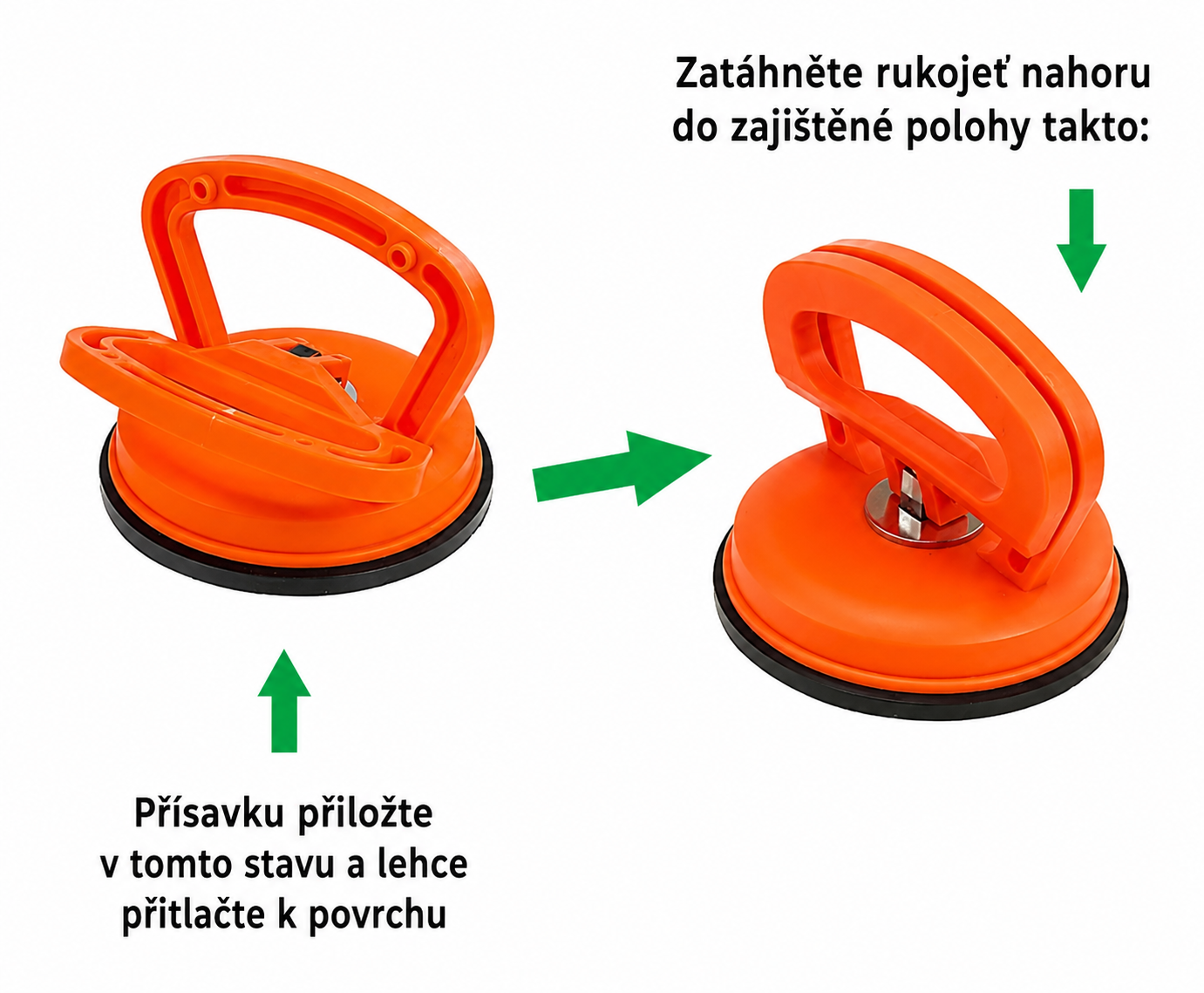 Prísavka na sklo a hladké povrchy – priemer 58 mm
