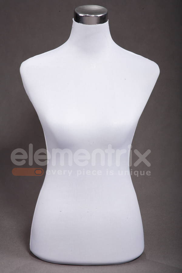 Krajčírska dámska figurína biela