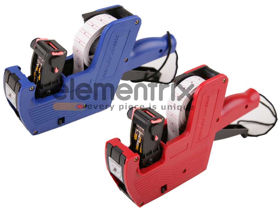 Etikety pre etiketovacími kliešte jednoriadkové žlté