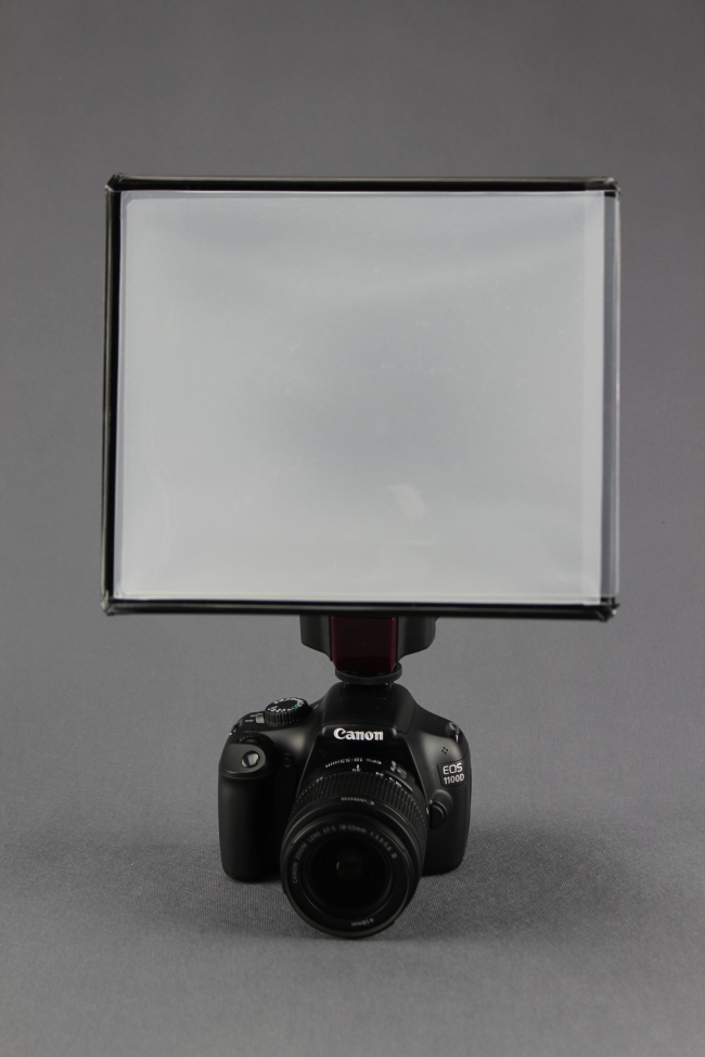Mini softbox 3v1 pre systémový blesk 185x215mm