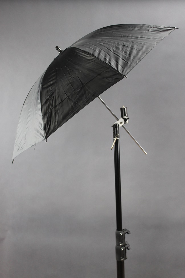 Držiak blesku a dáždnika s dvoma kĺbmi, hliník ELEMENTRIX