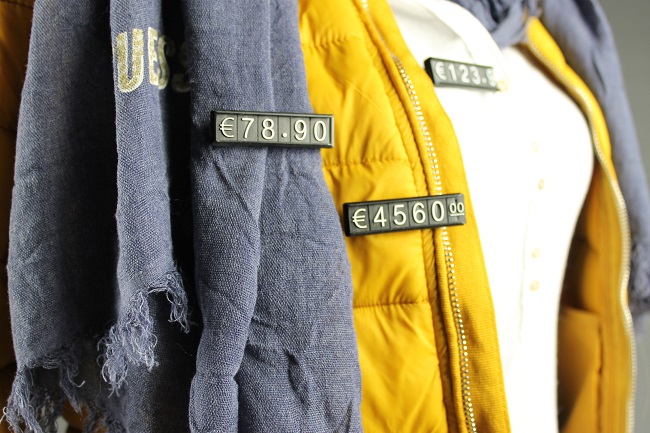 Elementrix 3D cenovky bílé na šaty EURO