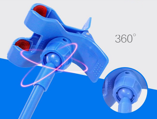 Držák mobilu na postel nebo stůl, bílý