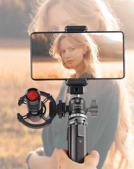 Elementrix mini stativ s držákem mobilu, kulová hlava XLT