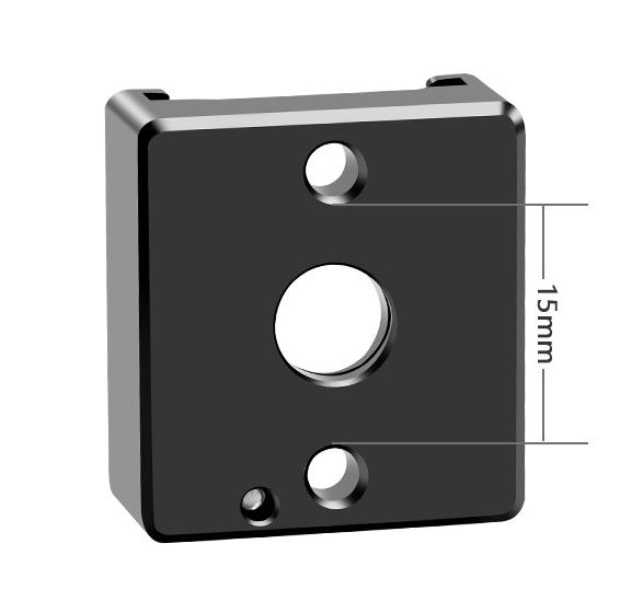 Sáňky hliníkové mini držák pro blesk