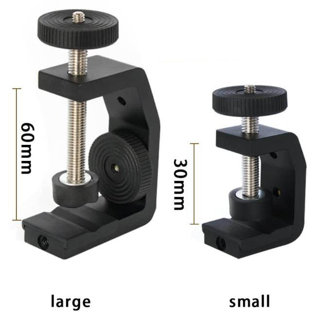 Stolní svěrka se šrouby a závity 1/4" větší