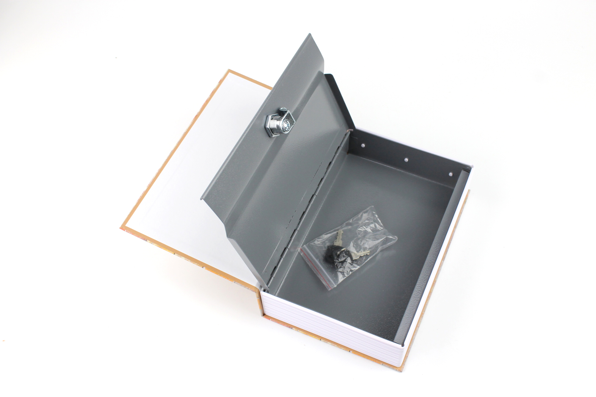 Trezor, pokladnička, kniha motýl 180x115x55mm