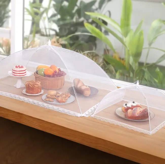 Sieťka moskytiéra na jedlo na stôl