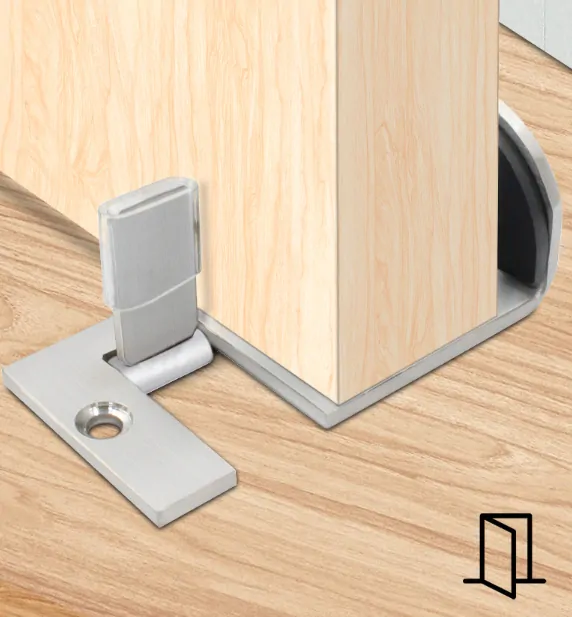 Dverná zarážka na podlahu 55mm ľavá