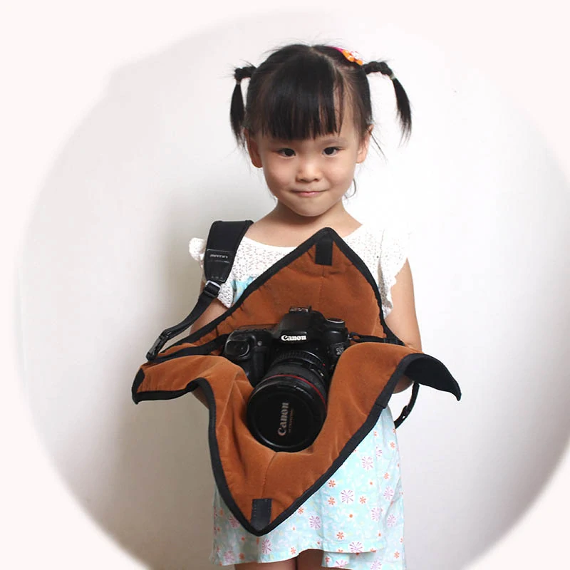 Camera Wrap, obal na fotoaparát 50x50 hnedý