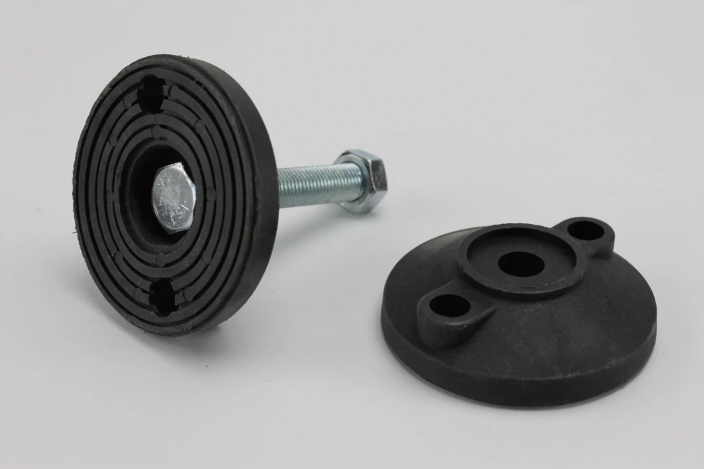 Pätka 125mm pre pevnú staviteľnú nohu plastovú