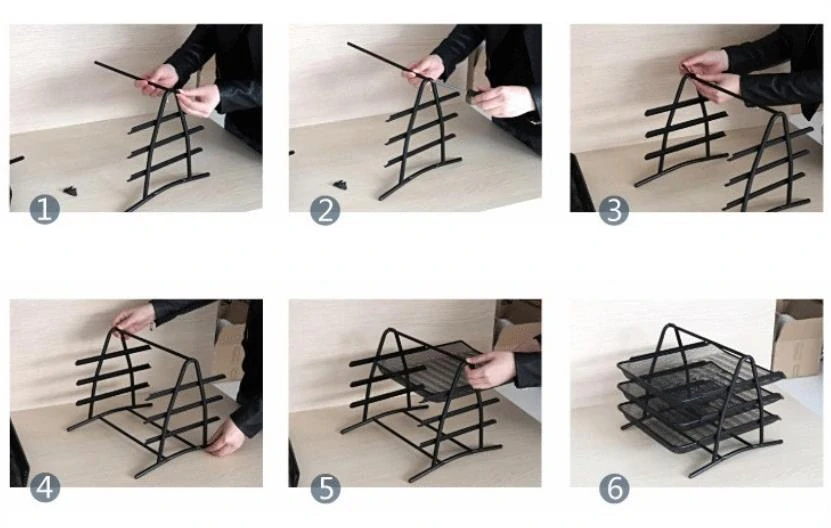 Organizer s 3 zásuvkami na dokumenty – stolný zakladač