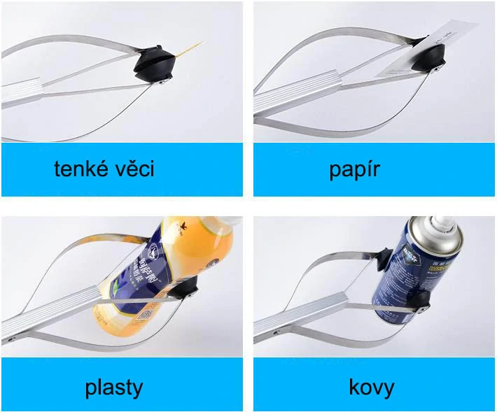 Predĺžená ruka na odpadky