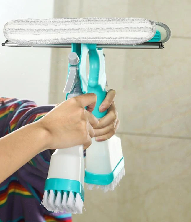 Stierka na okno 3v1 s rozprašovačom