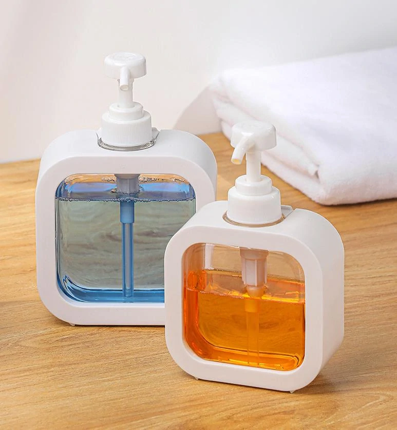 Priehľadný dávkovač mydla 300 ml