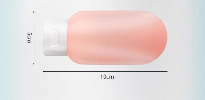 Cestovné fľaštičky 60 ml, súprava 4 ks