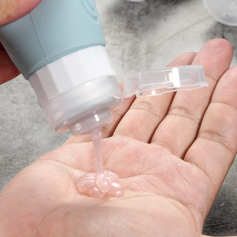 Cestovné silikónové fľaštičky 4×90 ml