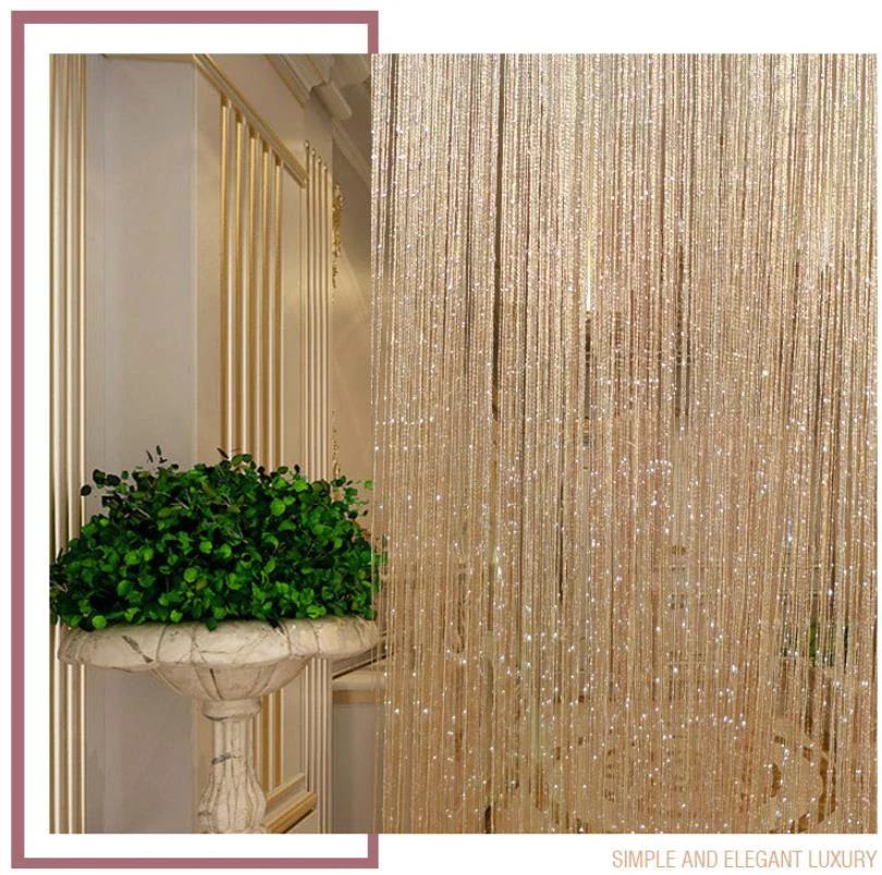 Povrázkový záves – biely