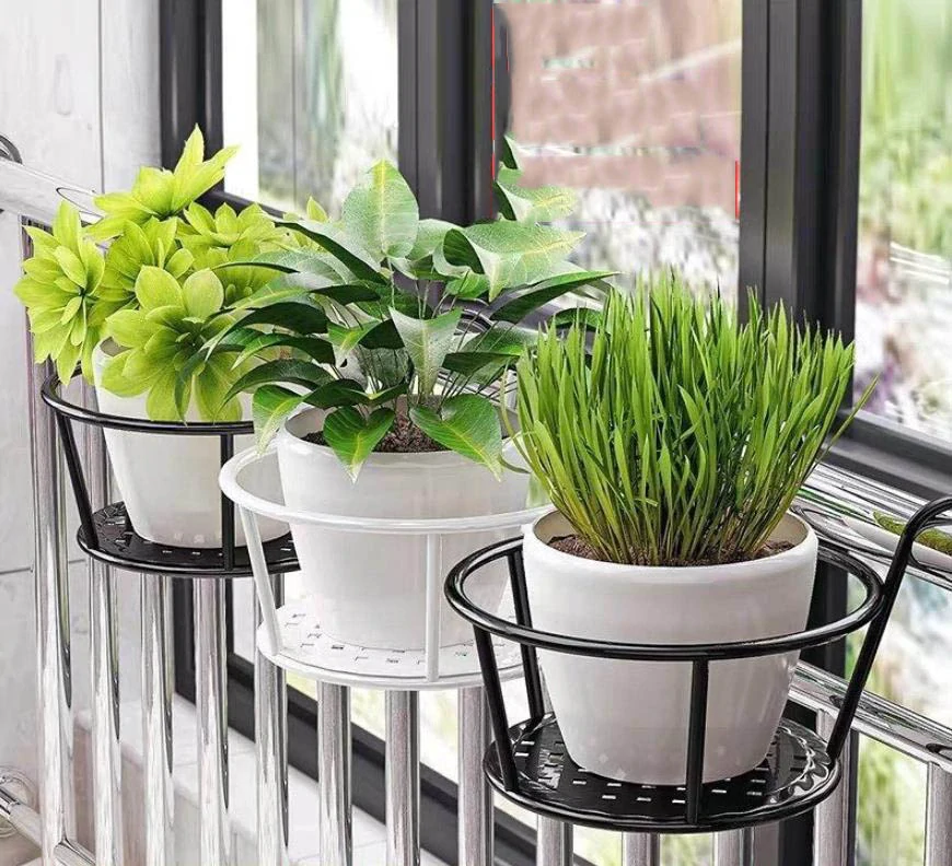 Kovový držiak na kvetináč - priemer 22 cm