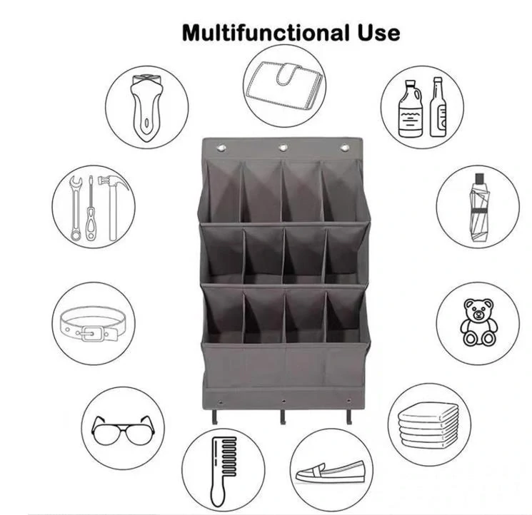 Závesný organizér na dvere 12x vrecko