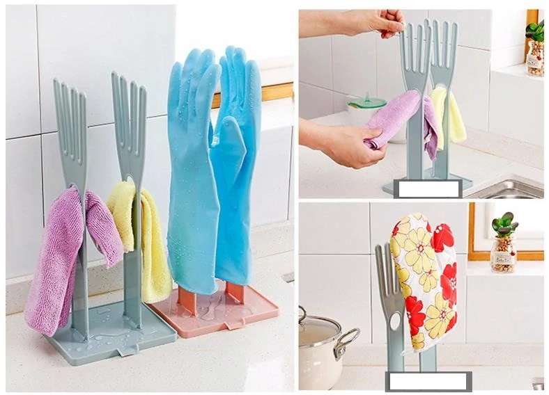 Stojan na sušenie rukavíc - zelený