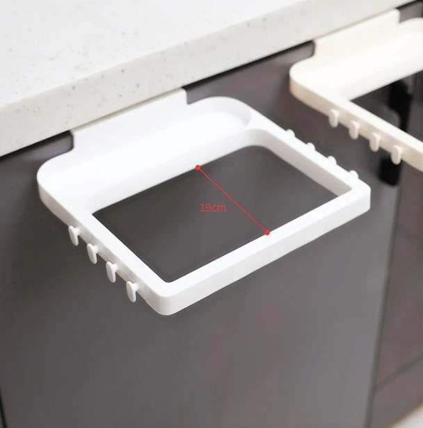 Závesné držadlo na odpadkové vrecúško 2v1