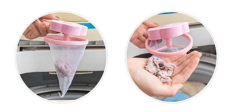 Sieťka nečistôt do práčky - modrá