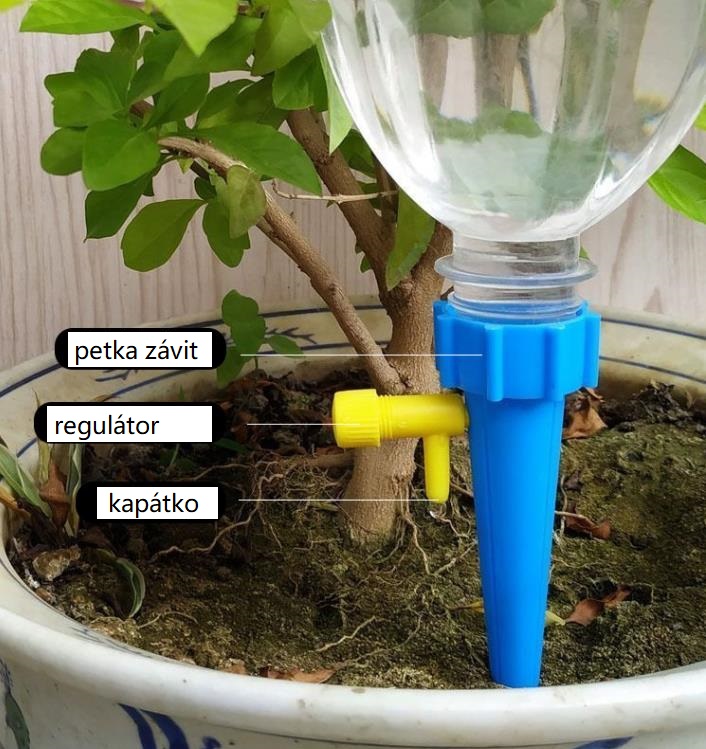 10x Zavlažovač na PET fľašu