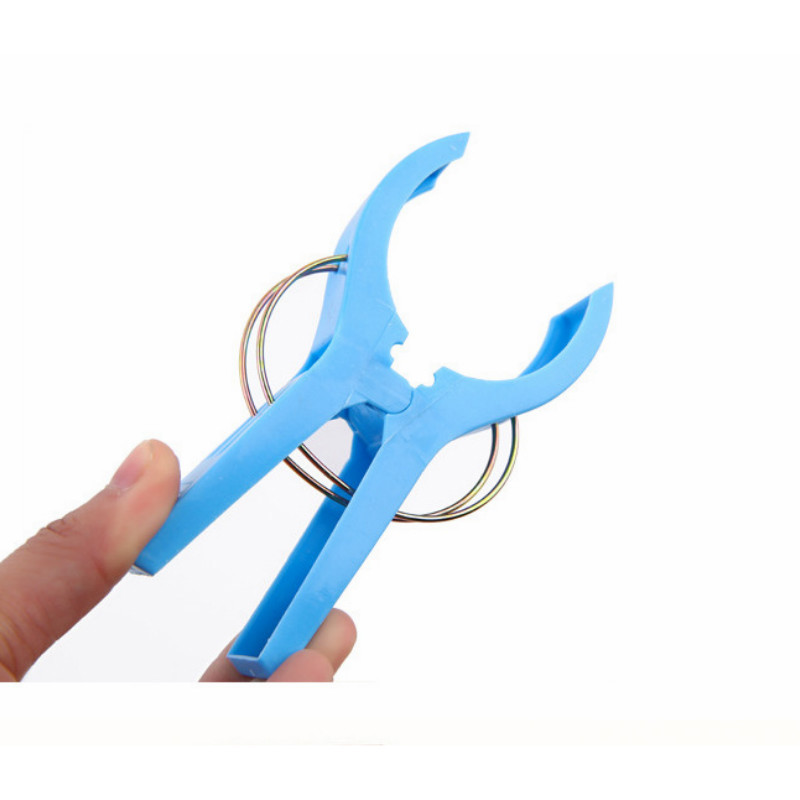 Veľké univerzálne štipce – sada 4 ks (mix farieb), roztvorenie 65 mm