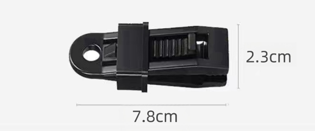 Napínacia svorka na plachtu / stan - sada 10 ks