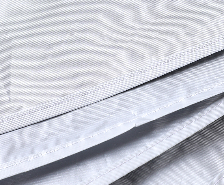 Ochranná plachta na bicykel - zosilnená verzia, šedá (2 m × 1 m)