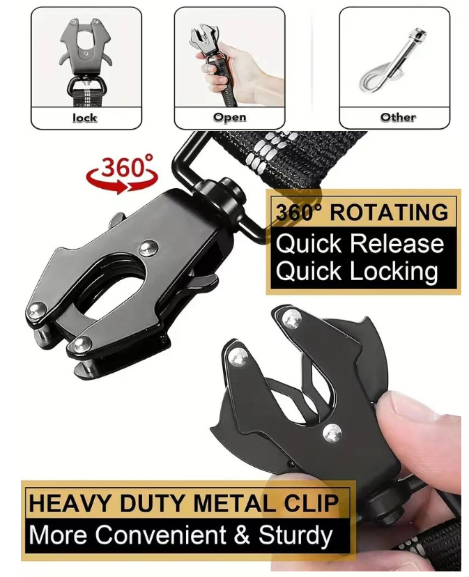 Rýchloupínacia karabína pre vodítko