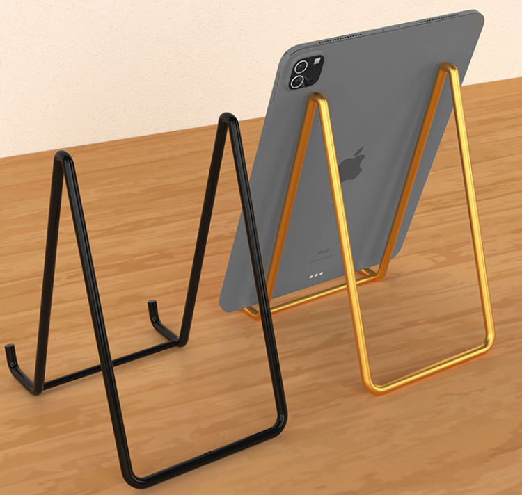 Stojanček na fotky, knihy L (1 ks, čierny)