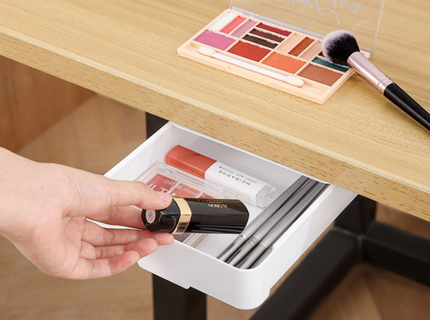 Zásuvkový organizér pod stůl – bílý (větší)