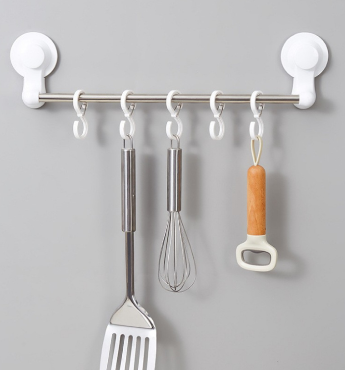 Univerzálna S háčiky s poistkou – súprava 8 ks