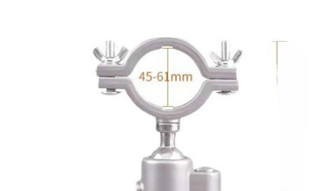 Otočný stolný zverák / držiak pre vŕtačku 45-61mm
