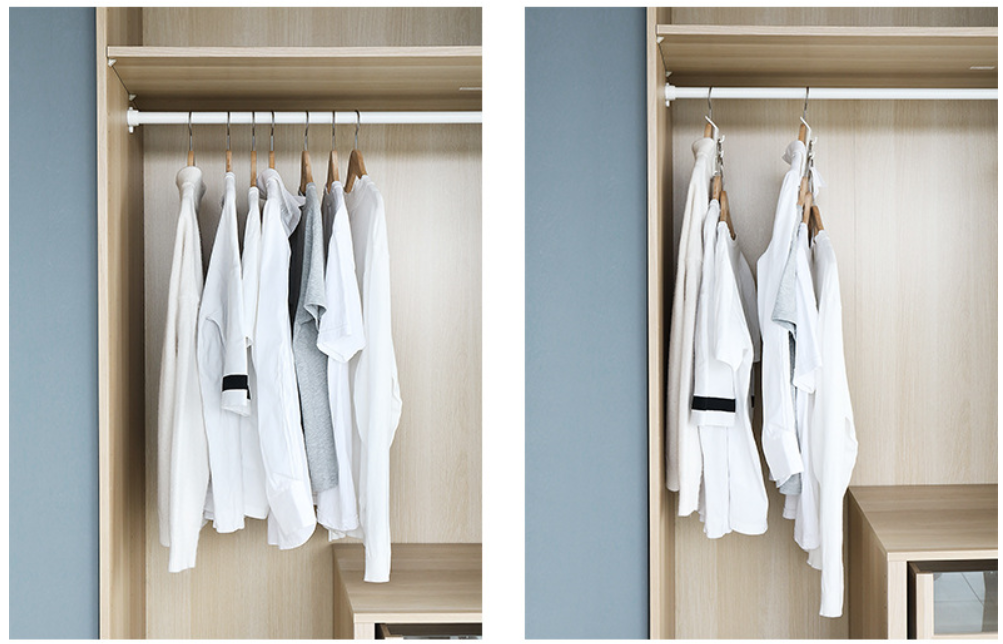 Závesný organizér na ramienka - set 4 ks