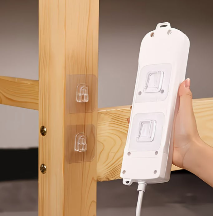 Samolepiaci držiak s protikusom - 3 páry