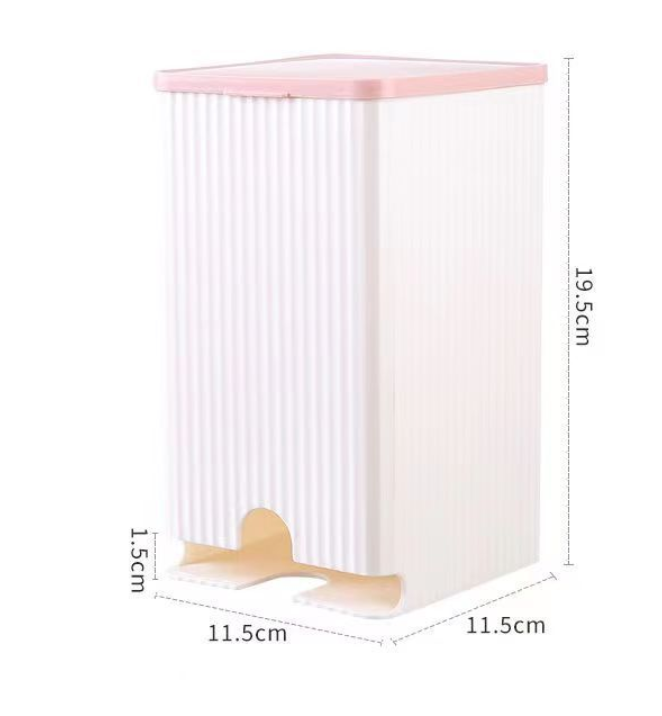 Nástenný zásobník na dámske vložky - zelený (1 ks)