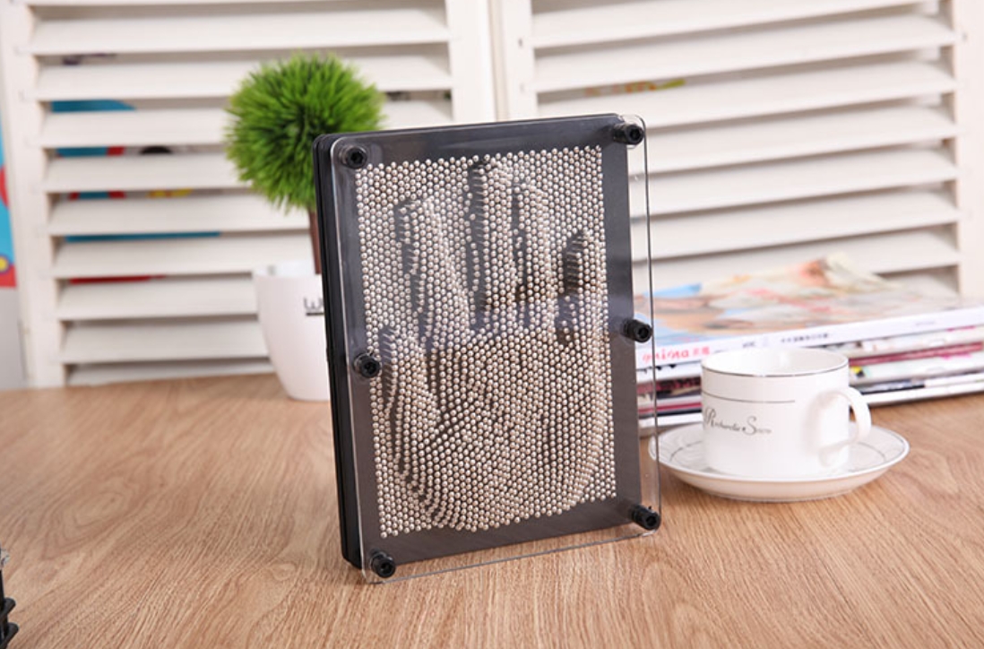 3D Pin Art – plastická odtlačková hračka, stredná veľkosť