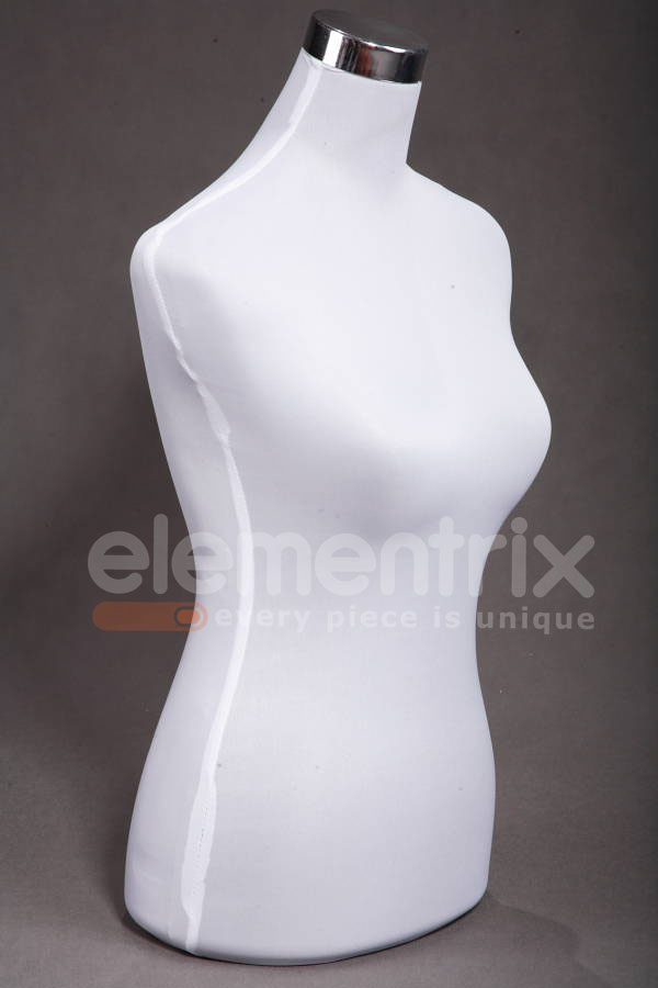 Krajčírska dámska figurína biela